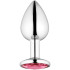 Sinful Pink Jewel Metalen Buttplug Small