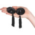baseks Black Ronde Tepelstickers met Kwastjes