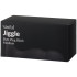 Sinful Jiggle Black Buttplug Medium
