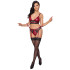 Cottelli Red Bondage BH Set