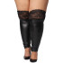 NORTIE Fetish Wetlook Hold-up Kousen Plus Size