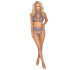 kissable Lavender Halternek BH en Jarretel Set