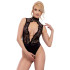 Abierta Fina Black Halternek Body