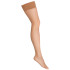 Kotek Beige Visnet Hold-up Kousen