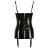 Black Level Vinyl Zipper Korset