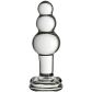 Icicles No 47 Glazen Kralen Butt Plug