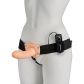 Fetish Fantasy Hollow Strap-on Vibrator Lichte Huid 20 cm