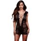Baci Corset Front Kanten Mini Jurk