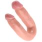 King Cock U-vormige Double Trouble Dubbele Dildo