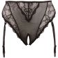 Cottelli Mesh Slip met Jarretelgordel, Grote maat