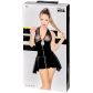 Black Level Lak Jurk met Mesh