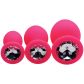 Frisky Pink Pleasure-anaalplug-set