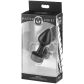 Master Series Spade Aluminium Buttplug Small
