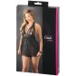 Cottelli Lace Peekaboo Babydoll Grote Maat
