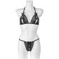 NORTIE Idun Kanten Peekaboo BH en Kruisloze String Set
