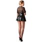 Cottelli Wetlook Jurk met Stropdassen Plus Size