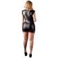 Cottelli Wetlook Jurk met Kant Plus Size