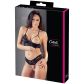 Cottelli Kruisloze String en Beha Set