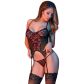 Magic Silk Merry Widow Chemise Set
