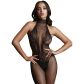 Le Désir Zwarte Catsuit met Halternek