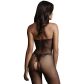 Le Désir Zwarte Catsuit met Halternek