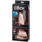 King Cock Plus Triple Density Dildo met Ballen 24 cm