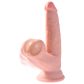 King Cock Plus Triple Density Swinging Balls Dildo 21 cm