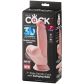 King Cock Plus Triple Density Swinging Balls Dildo 21 cm