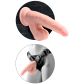 King Cock Plus Triple Density Swinging Balls Dildo 25 cm