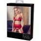 Abierta Fina Bh en Jarretel Set