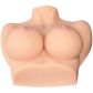 Kokos Stuiterende D-Cup Titties Masturbator