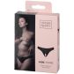 Underneath Jade Sheer String met Open Kruis