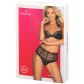 Obsessive Sharlotte Zwarte Beha Set