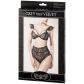 Grey Velvet Kanten Bh-set met Kapmouwtjes