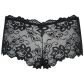 Obsessive Idillia Shorties Zwart Kanten Shorts