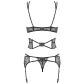 Obsessive Frivolla Bh en Jarretelset
