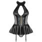 Obsessive Wetlook Korset en Slipje