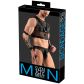 Svenjoyment Visnet Crop Top met Jock en Handboeien