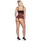 Cottelli Curves Rode Kanten Bh Set Plus Size