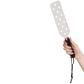 Sportsheets Saffraan Spanker van Acryl met Gestanste Gaten