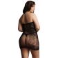 Le Désir Strapless Mini-jurk Plus Size