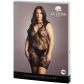 Le Désir Key-Hole Halslijn Mini Jurk Plus Size
