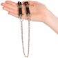 Mister B Pinch Rolls Royce Verstelbare Tepelklemmen met Ketting