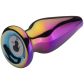 Dream Toys Glamour Glass Vibe Buttplug met Tapstoelopende Punt en Afstandsbediening
