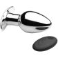 Master Series Chrome Blast Buttplug Large met Afstandsbediening