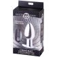 Master Series Chrome Blast Buttplug Large met Afstandsbediening