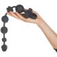Master Series Dark Rattler Vibrerende Anale Kralen met Afstandsbediening