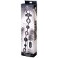 Master Series Dark Rattler Vibrerende Anale Kralen met Afstandsbediening