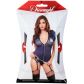 Dreamgirl Lieutenant Lusty Politie Kostuum