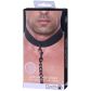 Ouch! Puppy Play Neopreen Halsband met Riem